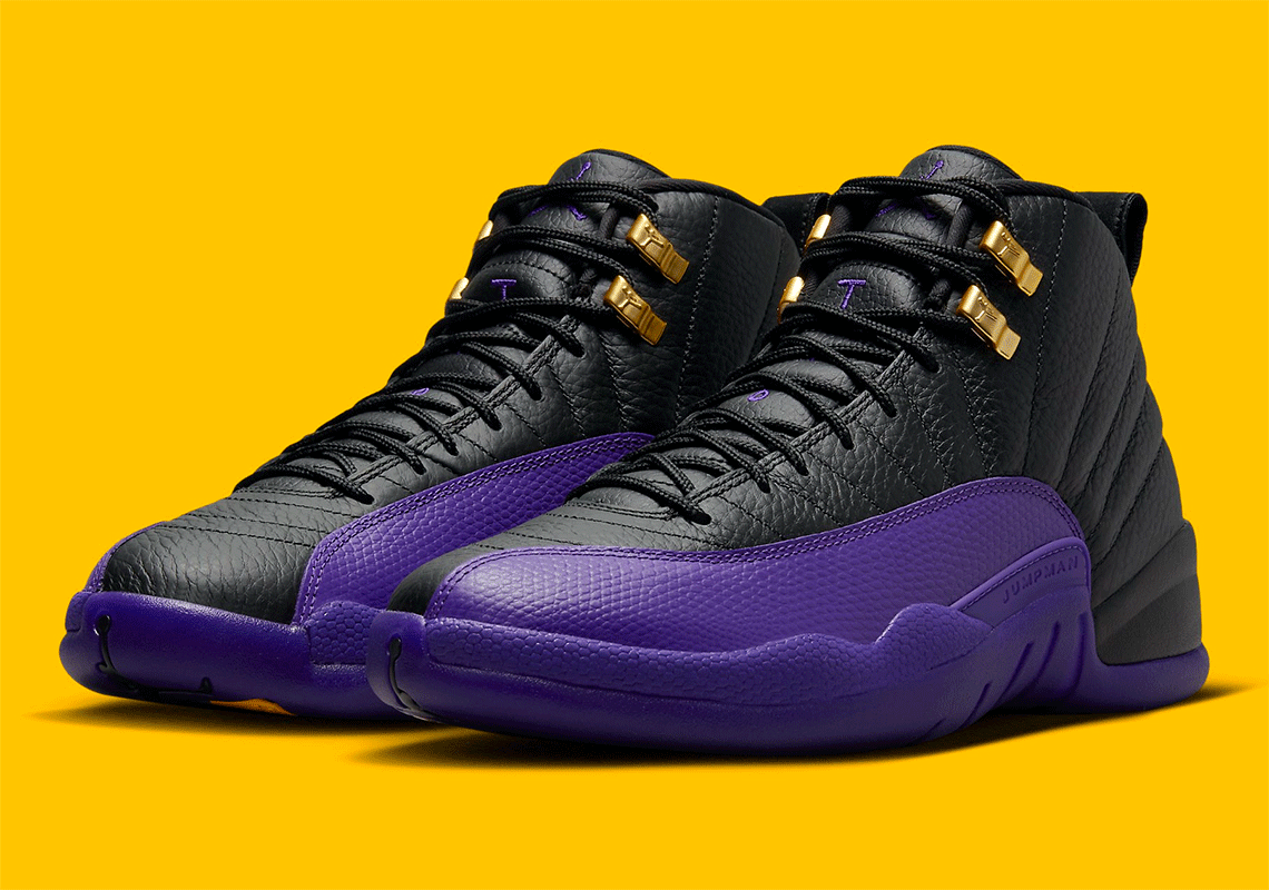 Air Jordan 12 Black Field Purple Ct8013 057 Release Date 7