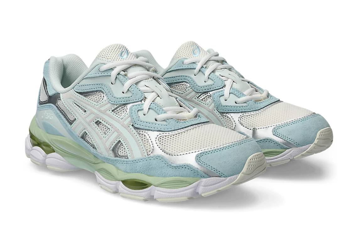 A Pastel-Friendly "Cream/Aquamarine" Covers The Latest ASICS GEL-NYC