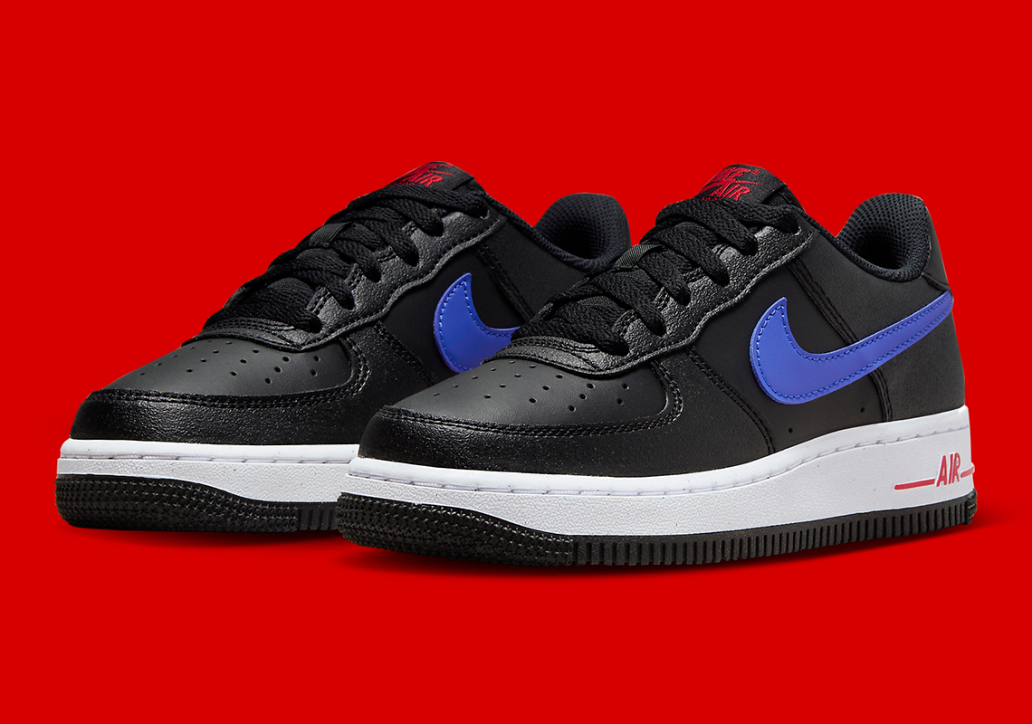 Red And Royal Shine On The Nike Air Force 1 Low Next Nature