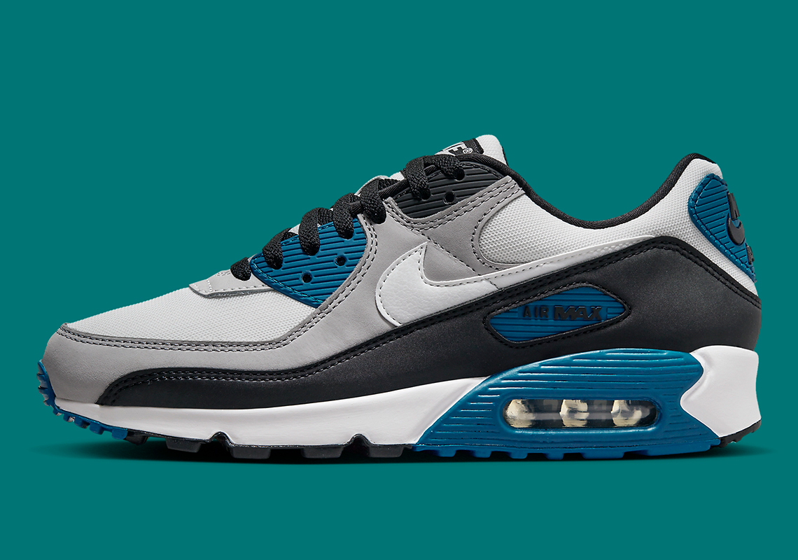 Nike Air Max 90 White Black Teal Fb9658 002 6