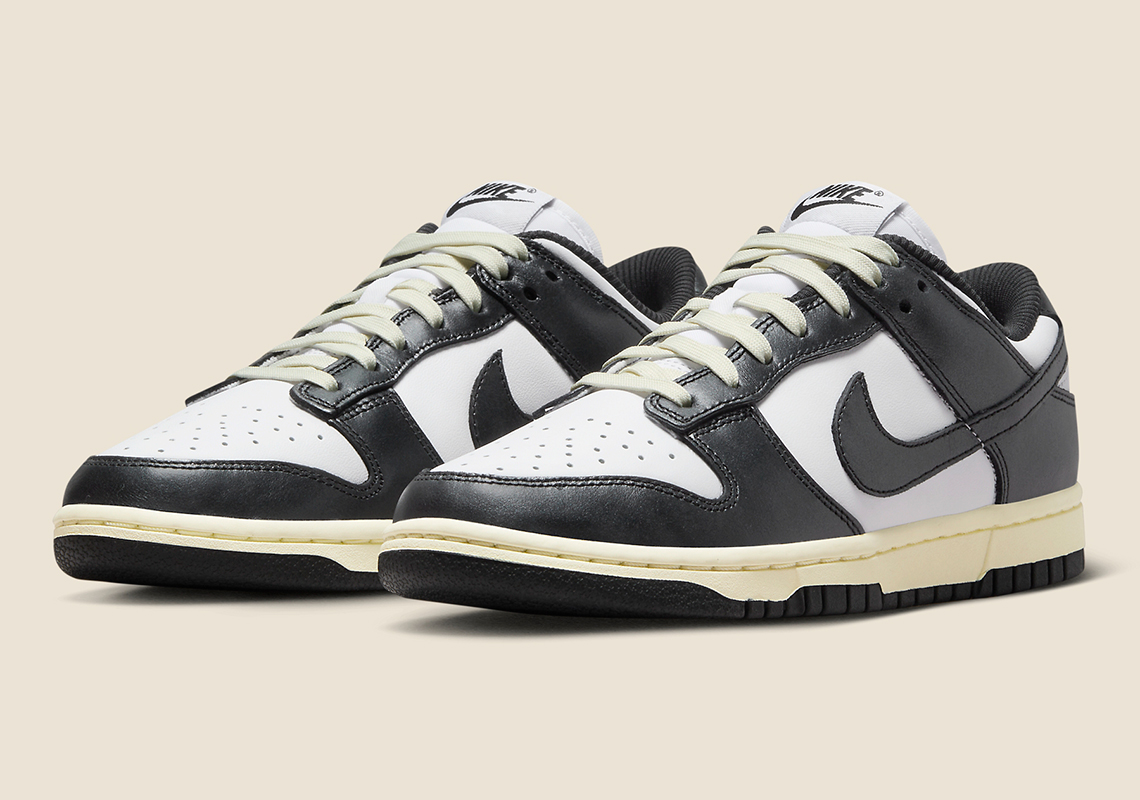 Nike Dunk Low Vintage Panda Fq8899 100 7