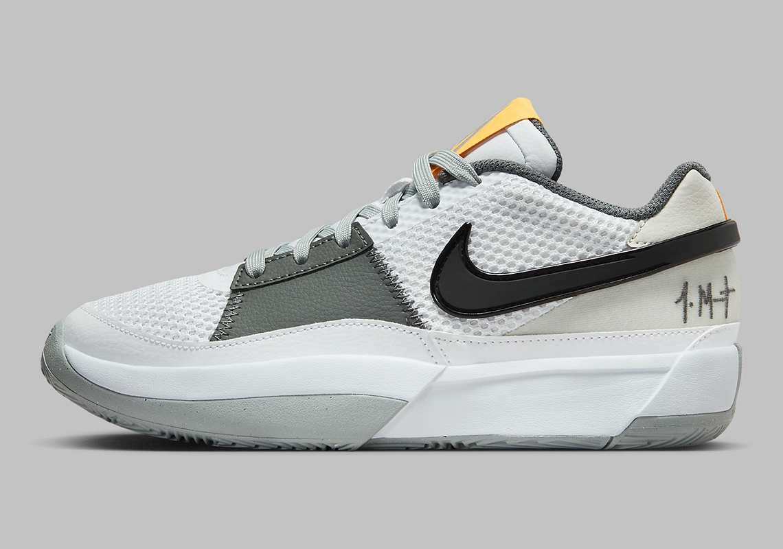 Nike Ja 1 White Light Smoke Grey Black Grey Dr8785 100 8