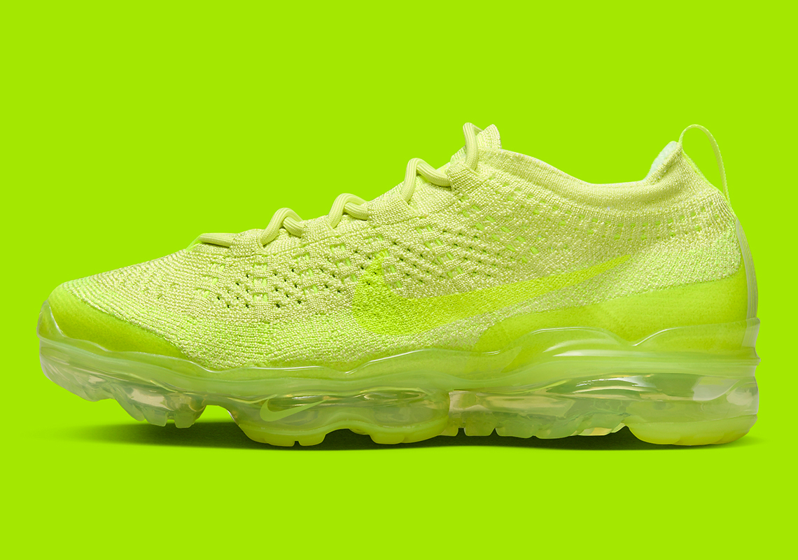 Nike Vapormax 2023 Flyknit Light Lemon Twist Barely Volt Dv6840 700 4