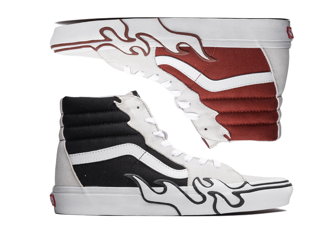 Vans Adds Fuel To The Sk8-Hi "Flames"