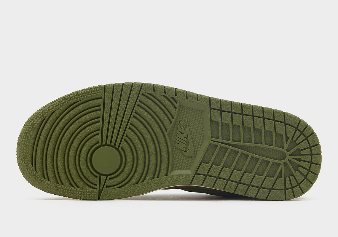 Air Jordan 1 Low Olive Green Brown 5
