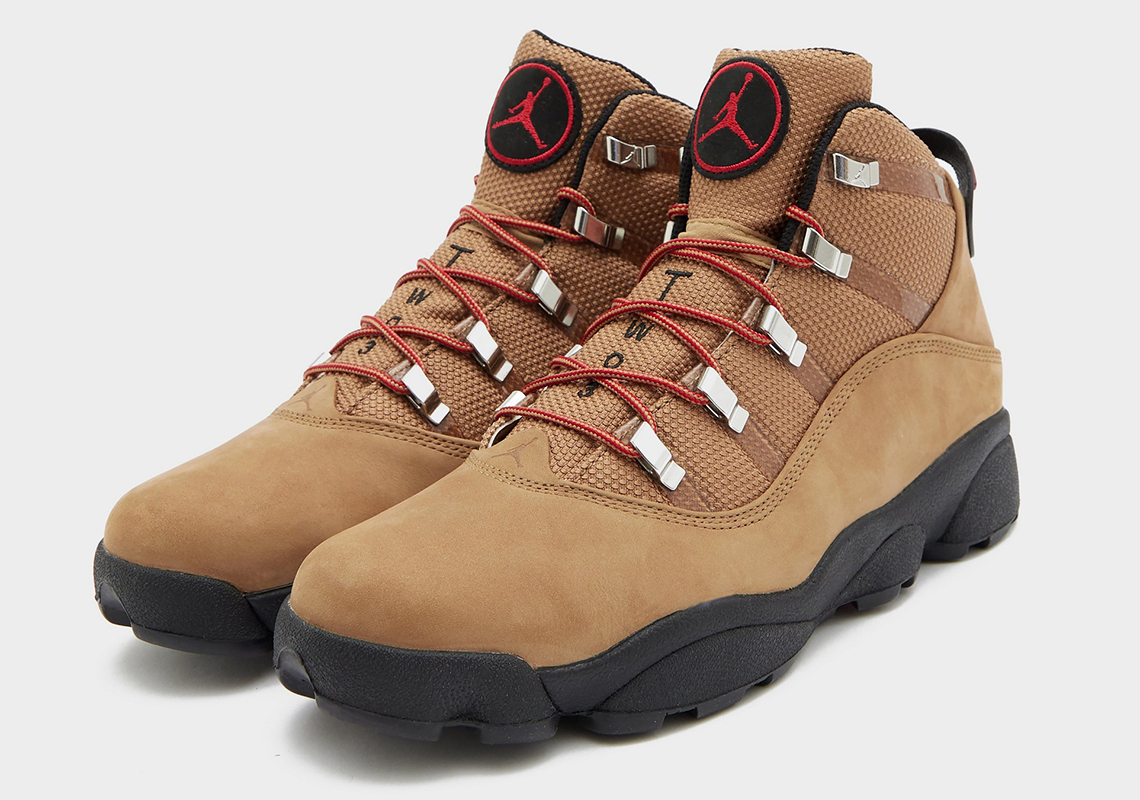 Jordan 6 Rings Winterized Wheat Black Red 5