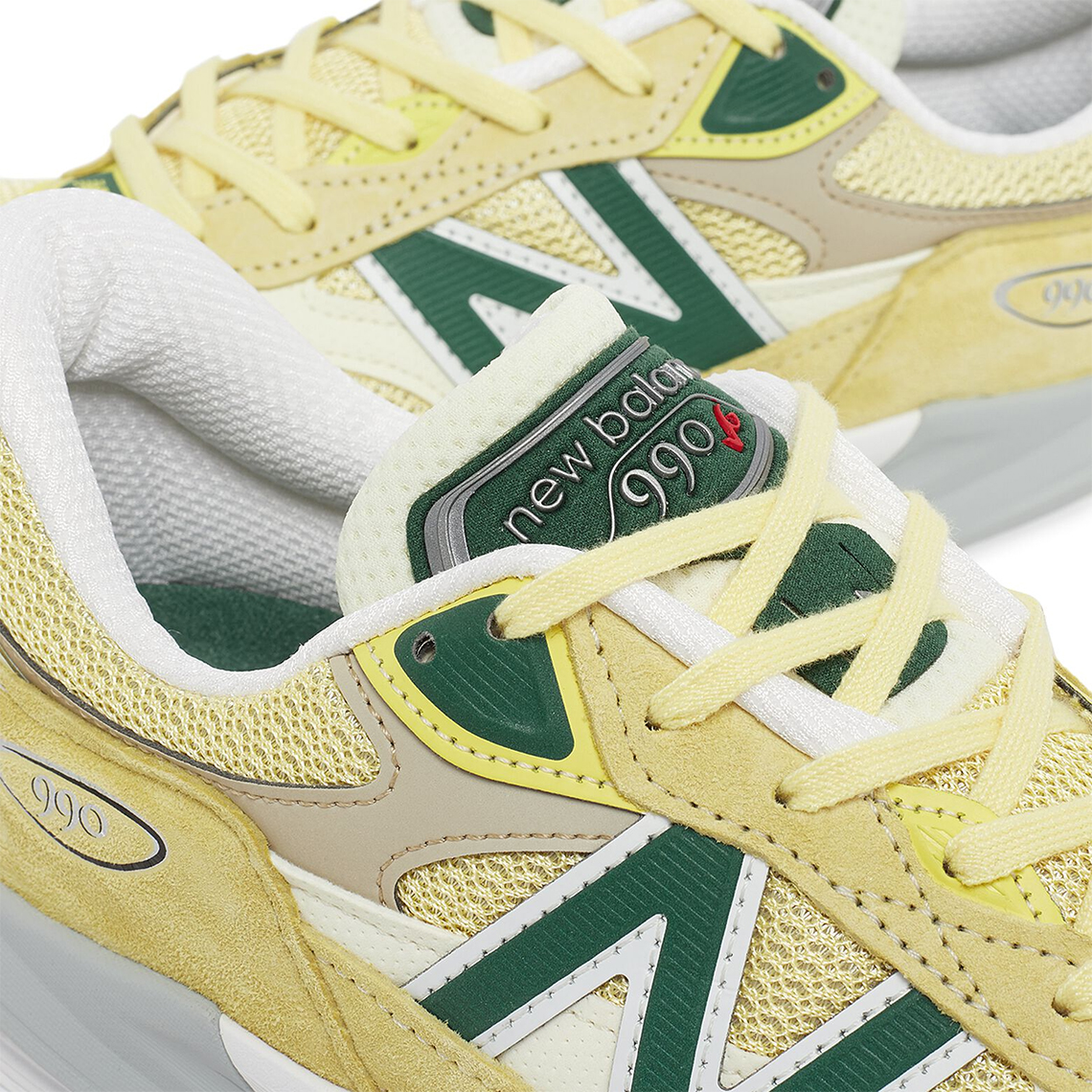 New Balance 990v6 Made In Usa Pale Yellow U990te6 3