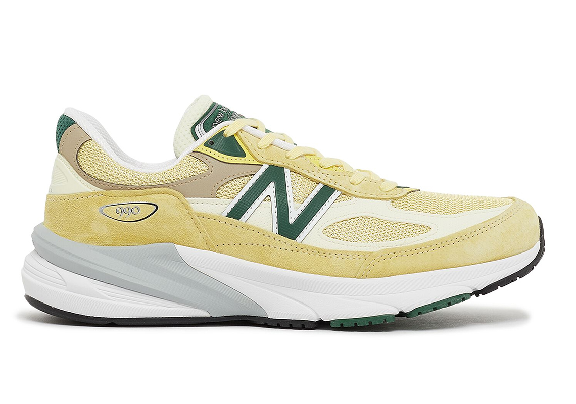 New Balance 990v6 Made In Usa Pale Yellow U990te6 7
