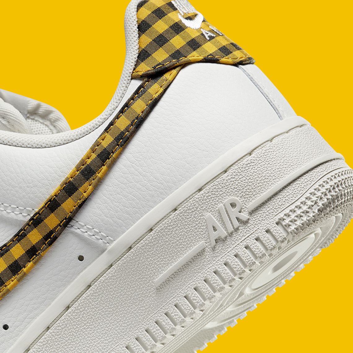Nike Air Force 1 Low Gingham Yellow Black Dz2784 102 3