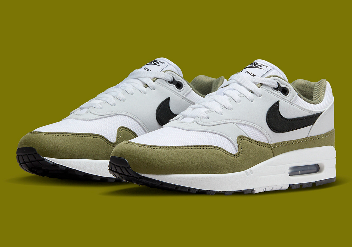 The Nike Air Max 1 Lands In "Medium Olive" On October 12th