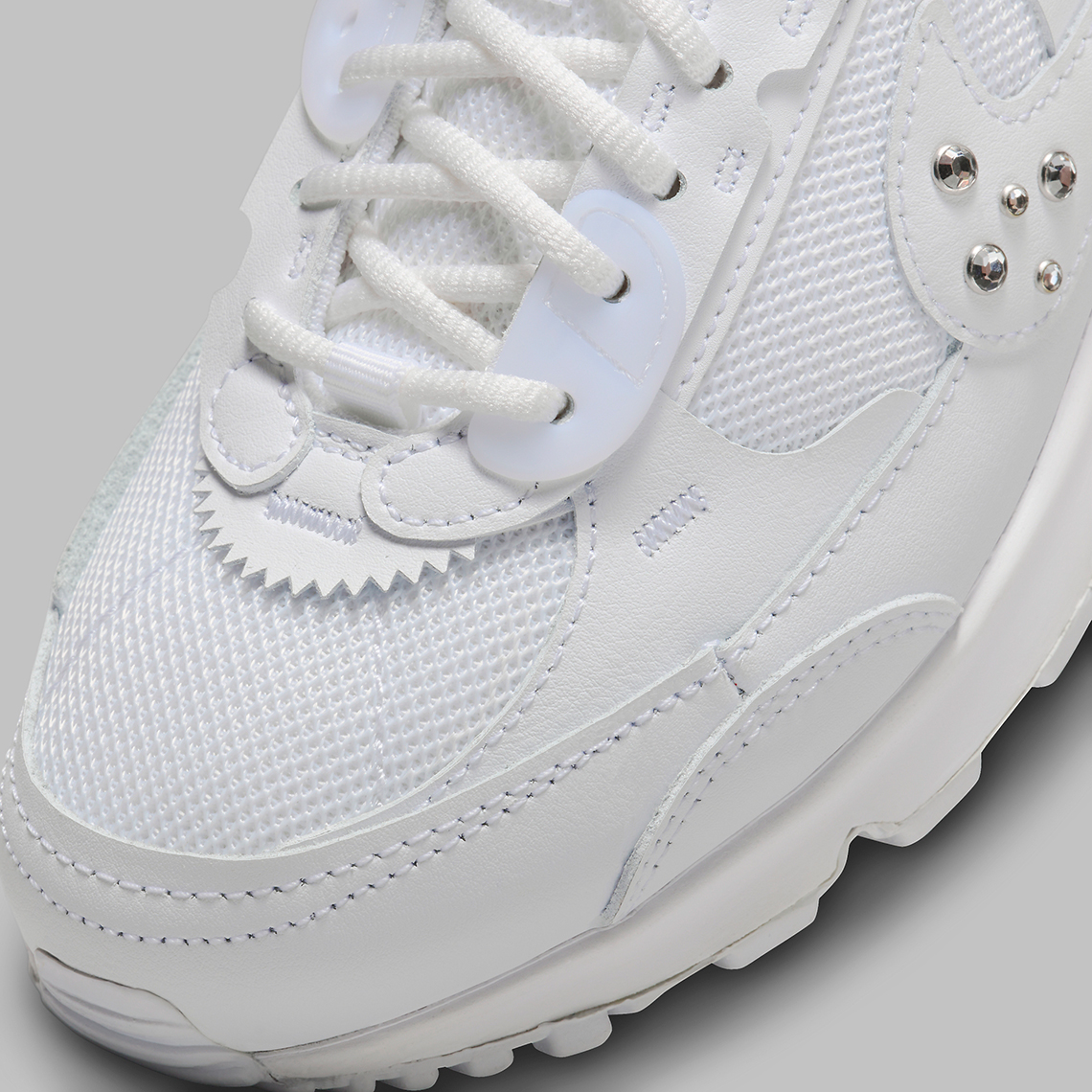 Nike Air Max 90 Futura White Metallic Silver Fq8888 100 5