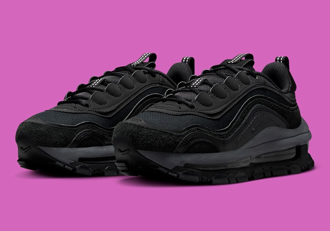 "Triple Black" Consumes The Nike Air Max 97 Futura
