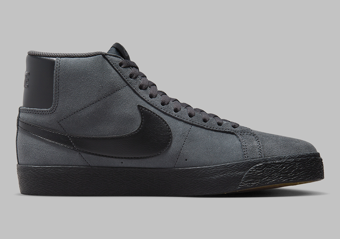 Nike Sb Blazer Mid Anthracite Black Fd0731 001 2