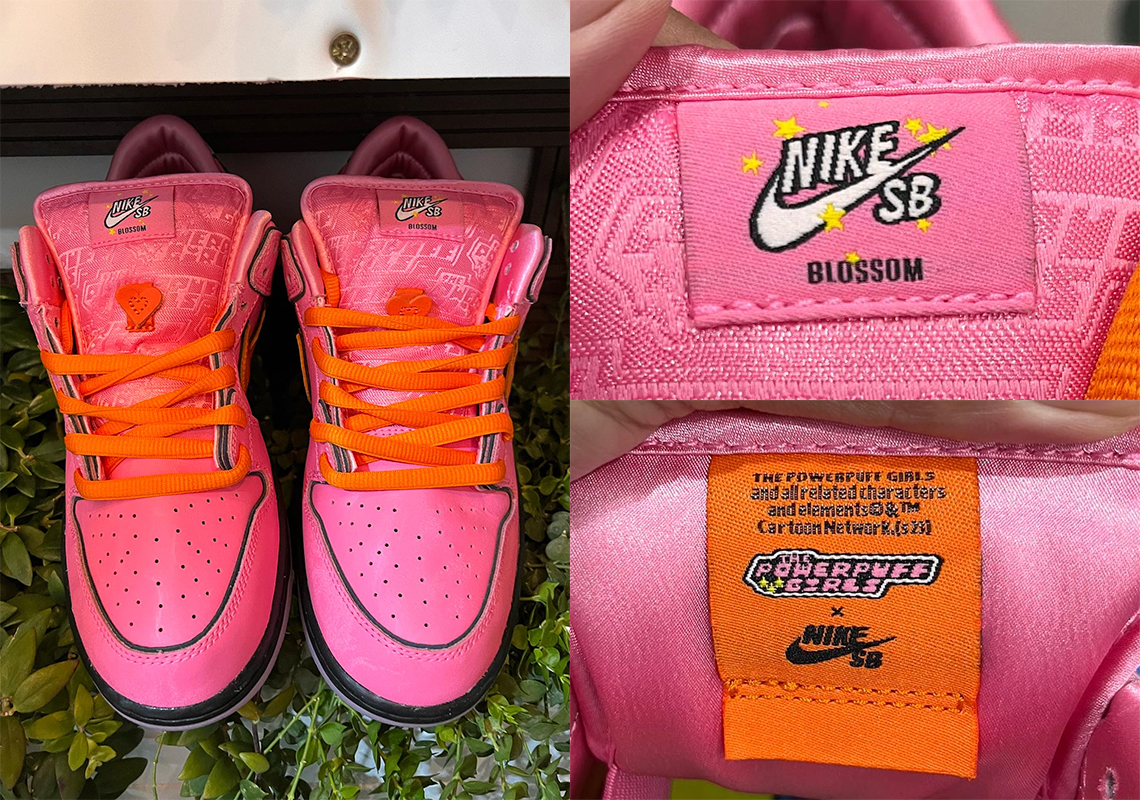 The Powerpuff Girls x Nike SB Dunk Low "Blossom" Is Rumored To Be Releasing This December