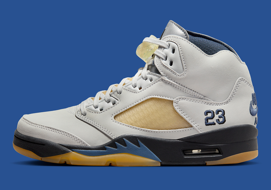 Official Images Of The A Ma Maniére x Air Jordan 5 “Photon Dust”