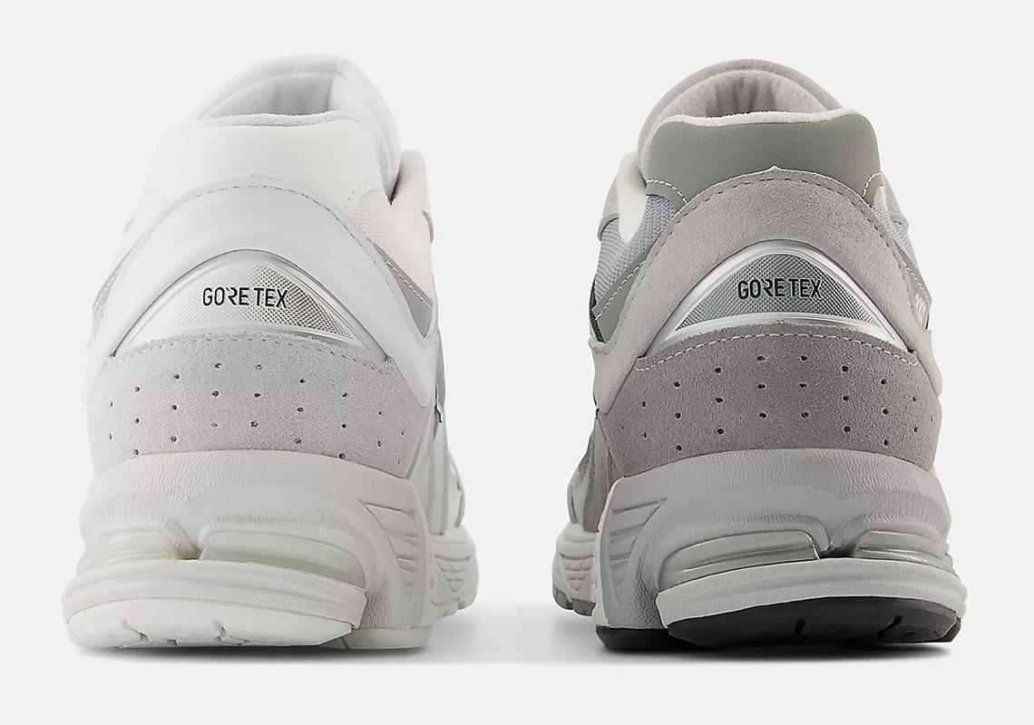 The GORE-TEX-Protected New Balance 2002RX Arrives In "Grey" And "White" Outfits