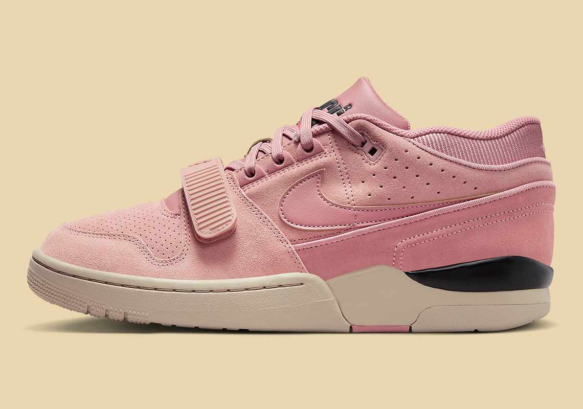 "Red Stardust"-Colored Suede Gives The Nike Air Alpha Force 88 A Lifestyle Spin