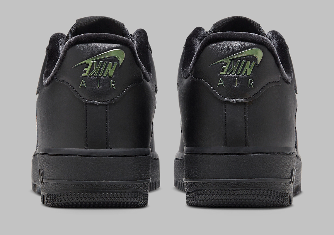 Nike Air Force 1 Low Just Do It Black Fb8251 001 3