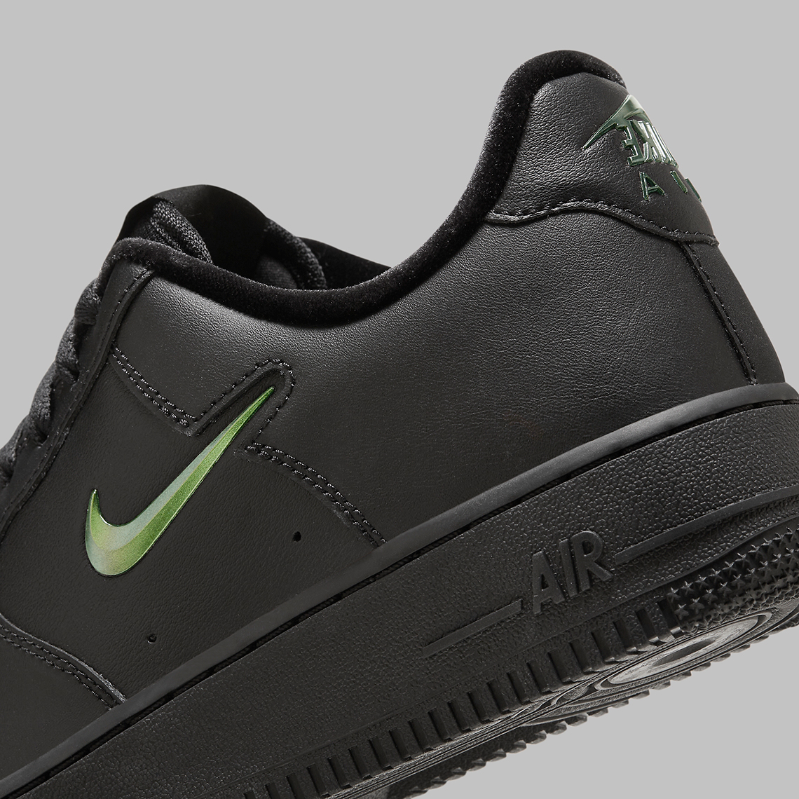 Nike Air Force 1 Low Just Do It Black Fb8251 001 4