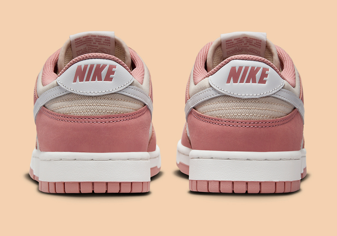 Nike Dunk Low Red Stardust Summit White Sanddrift Fb8895 601 6
