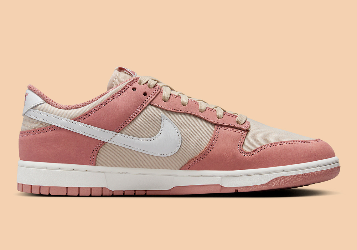 Nike Dunk Low Red Stardust Summit White Sanddrift Fb8895 601 7