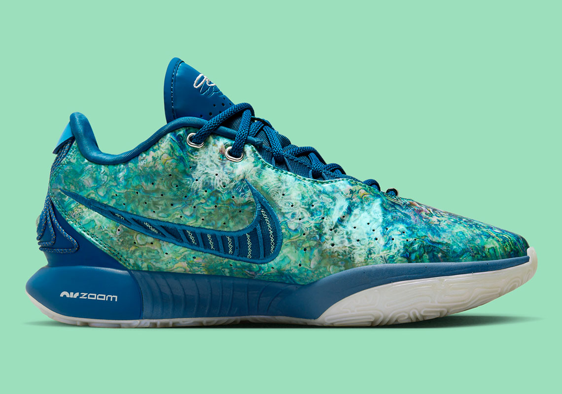 Nike Lebron 21 Abalone Fb2238 400 Release Date 6