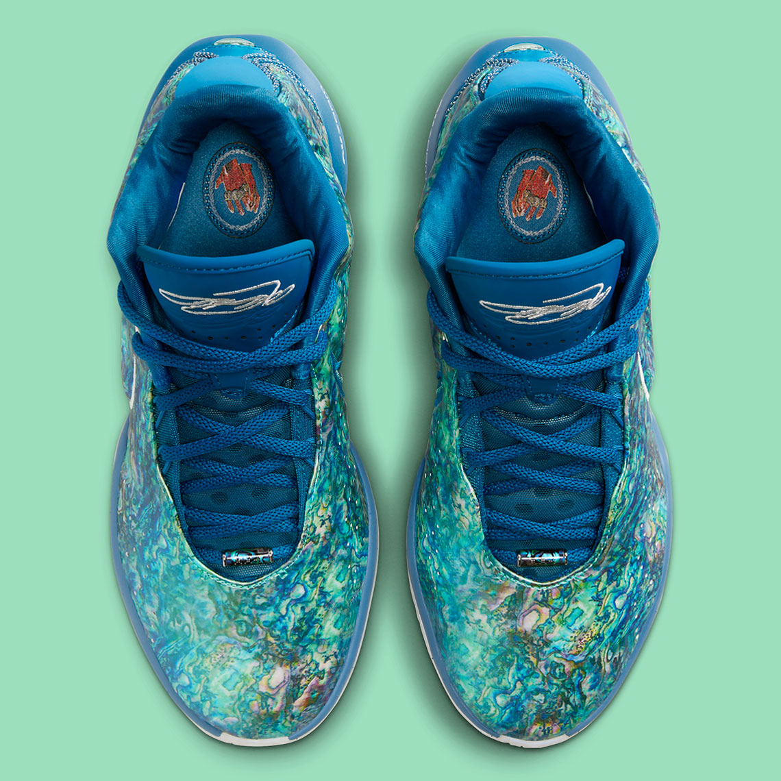 Nike Lebron 21 Abalone Fb2238 400 Release Date 9