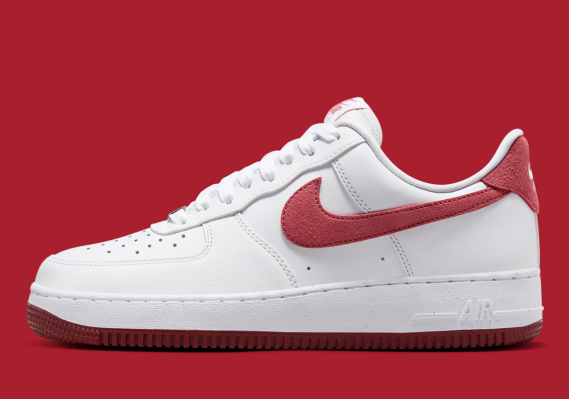 Three Shades Of Red Dress This Upcoming Nike Air Force 1
