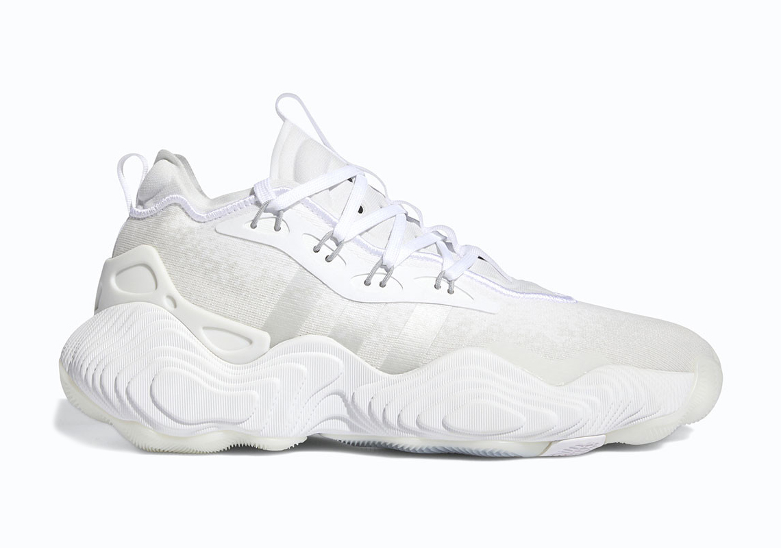 Adidas Trae Young 3 Cloud White Silver Metallic Crystal White If2102 8