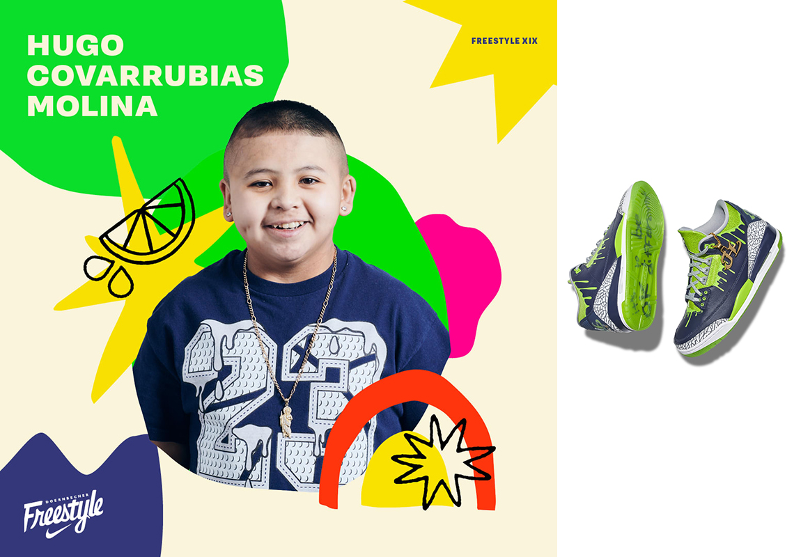 Air Jordan 3 Doernbecher 2023 Hugo Covarrubias Molina 7