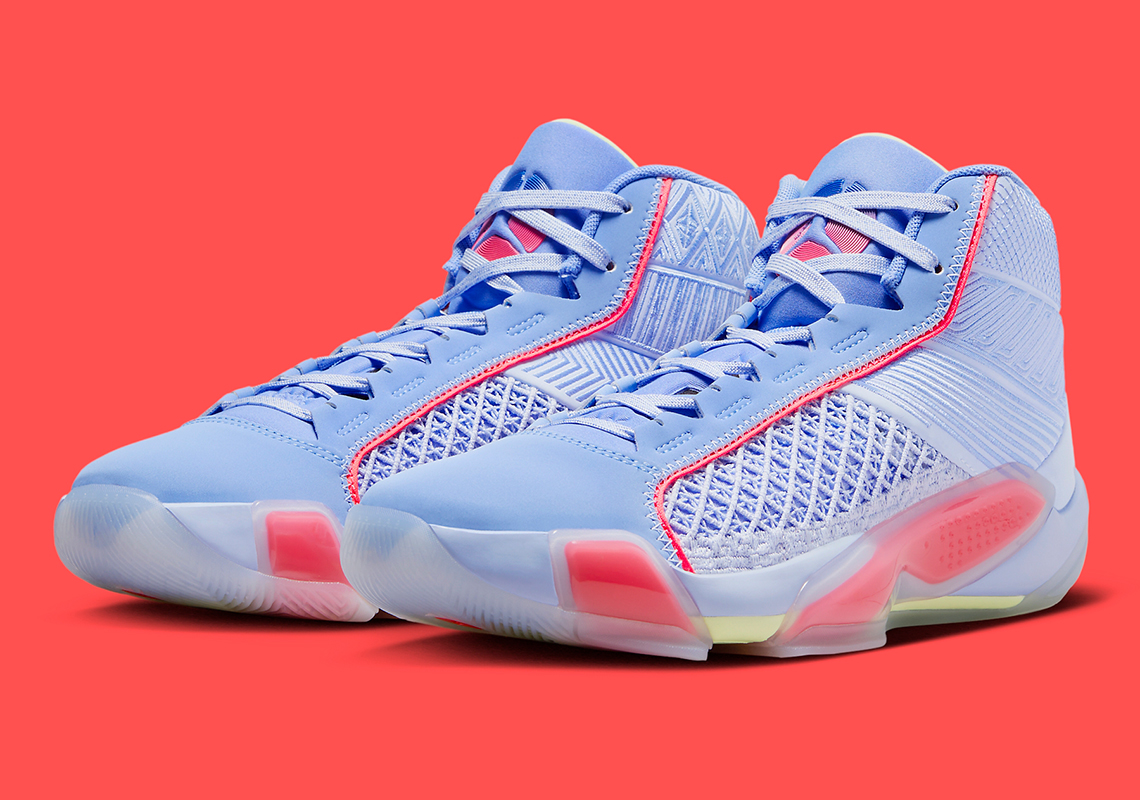 "Light Marine" Animates The Air Jordan 38 "Fadeaway"