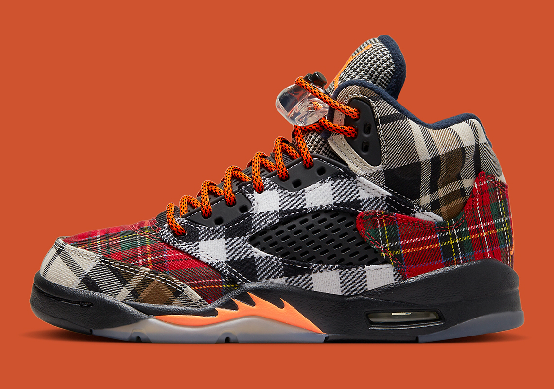 Air Jordan 5 Gs Plaid Fd4814 008 Release Date 3