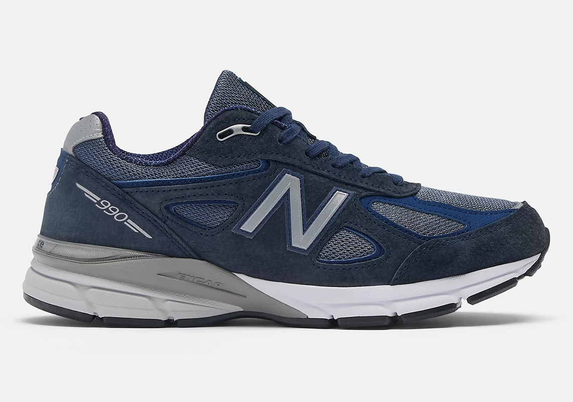 New Balance 990v4 Made In Usa Navy Silver U990nv4 6