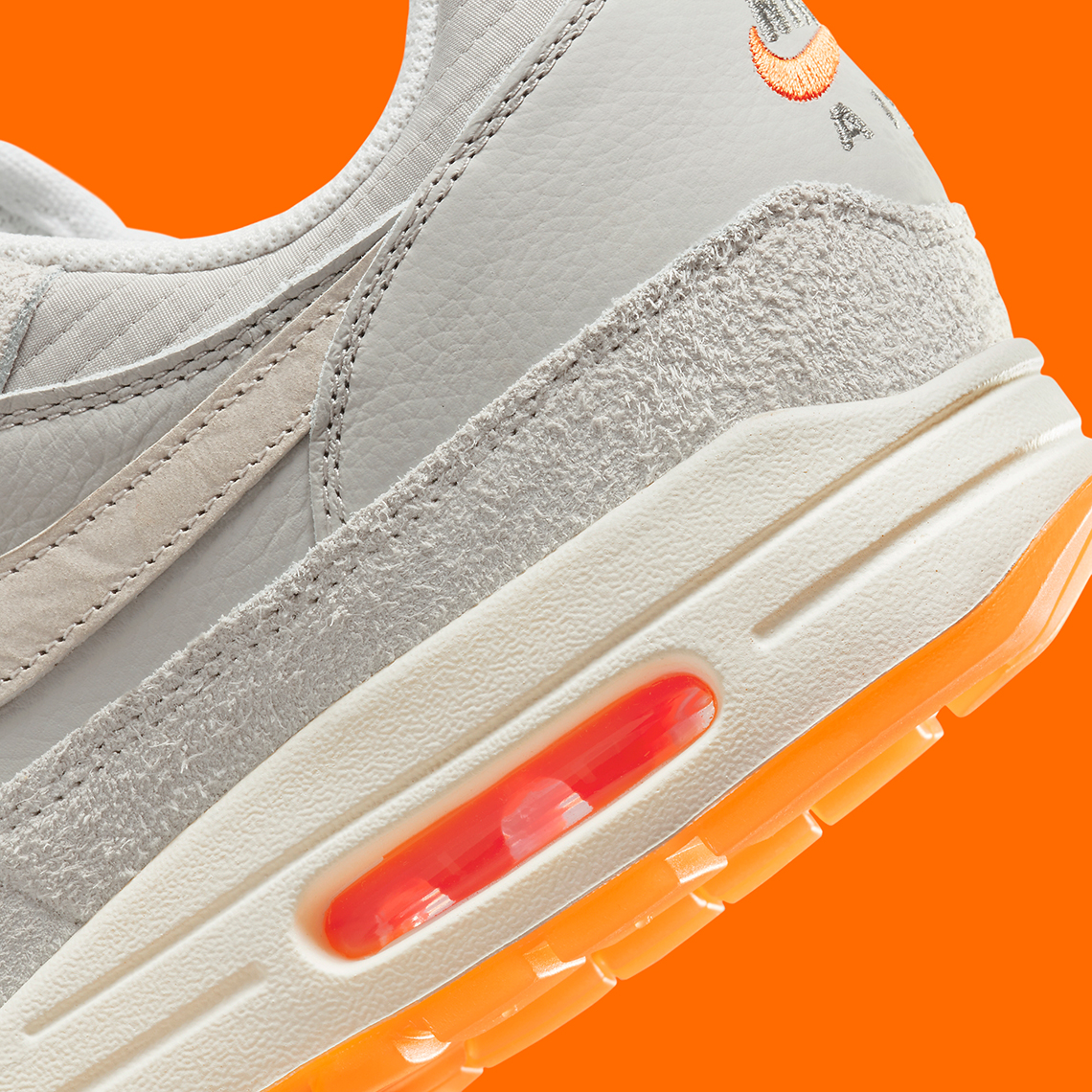Nike Air Max 1 Light Iron Ore Total Orange Fq8731 012 6