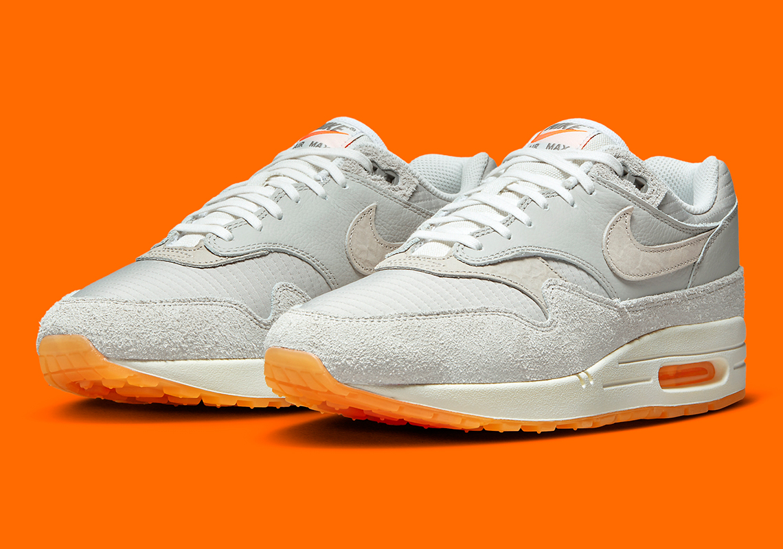 Nike Air Max 1 Light Iron Ore Total Orange Fq8731 012 8
