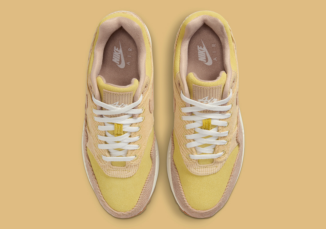 Nike Air Max 1 Se Buff Gold Hemp Sesame Gum Medium Brown Fb8451 700 5