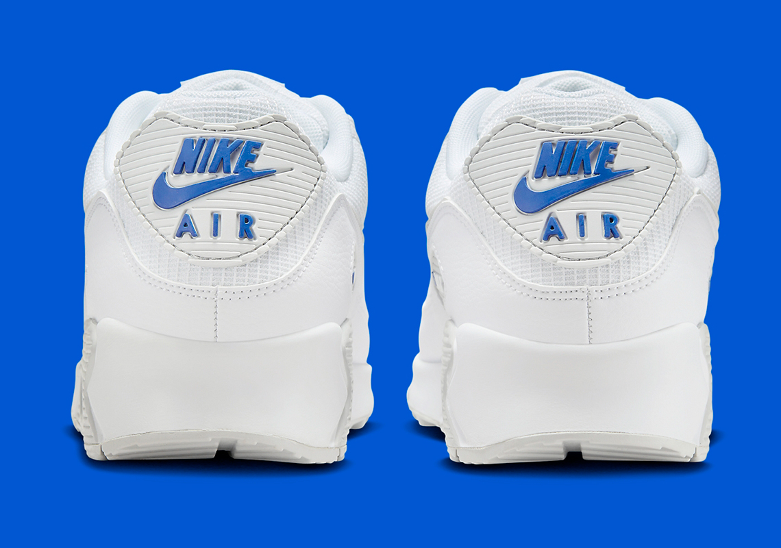 :nike Air Max 90 White Photo Blue Fz7186 100 5