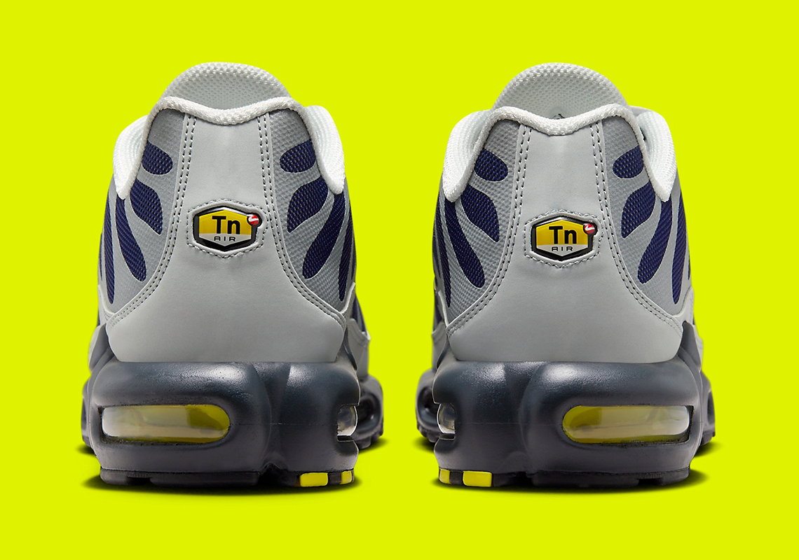 Nike Air Max Plus Grey Navy Yellow Fz4622 001 9