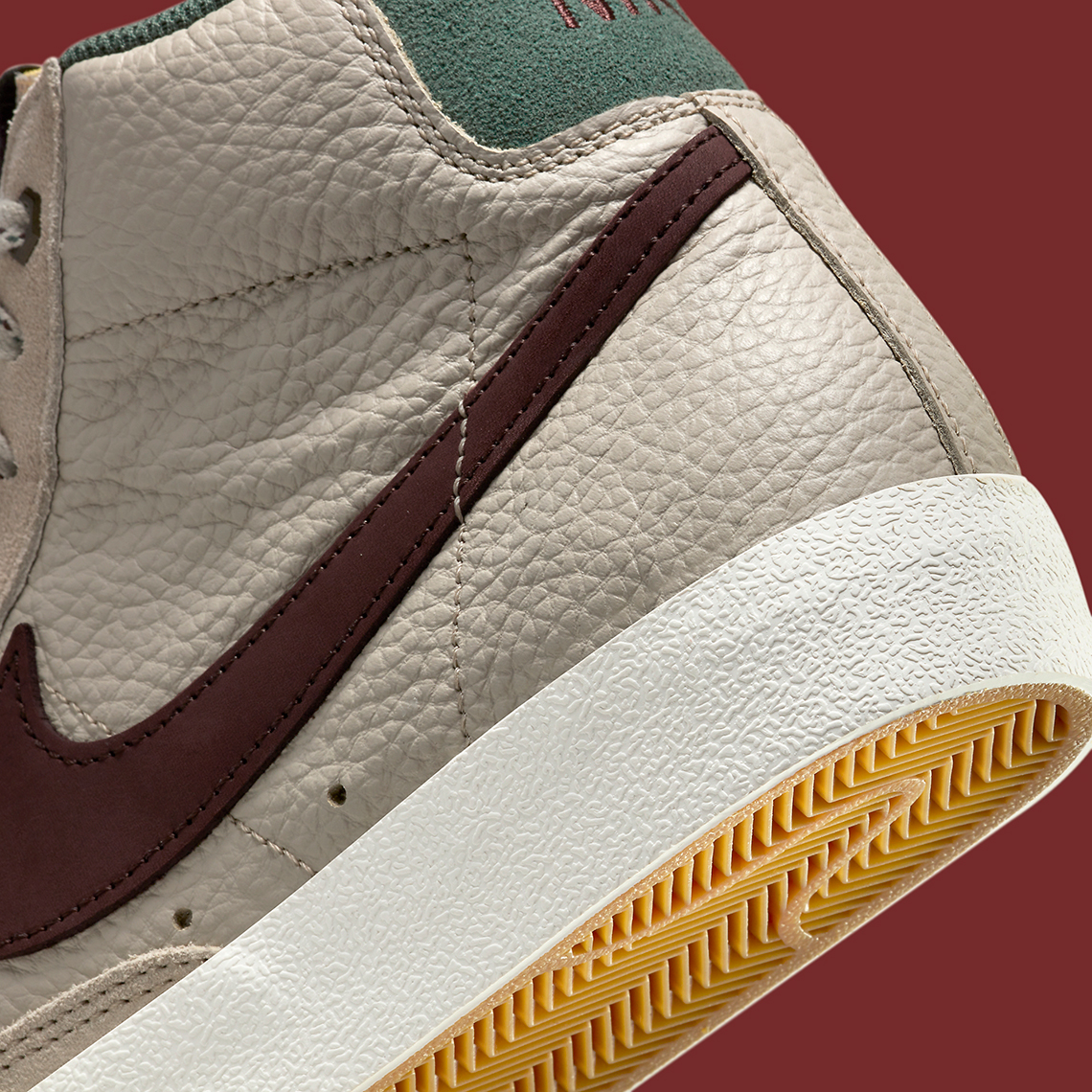 Nike Blazer Mid Cream Earth Vintage Green Fq8824 236 7