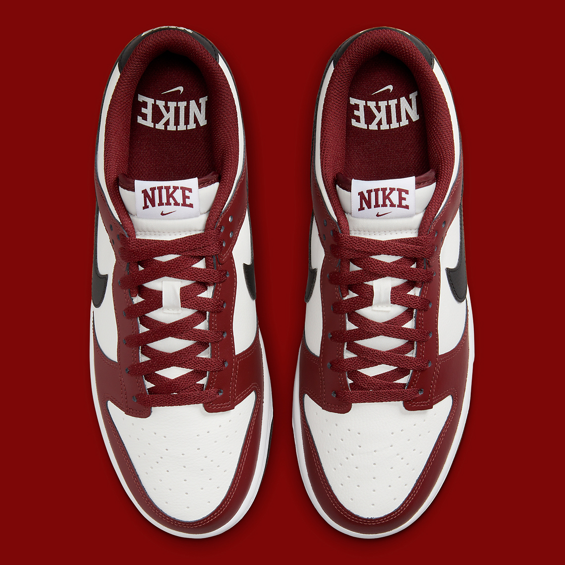 Nike Dunk Low Dark Team Red Black Summit White Fz4616 600 4