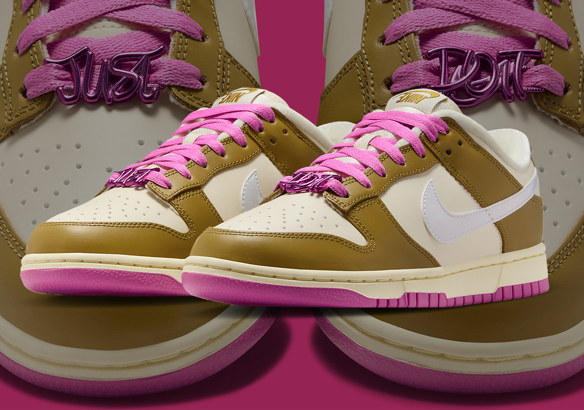 Nike Adds Just Do It Shoelery To The Nike Dunk Low