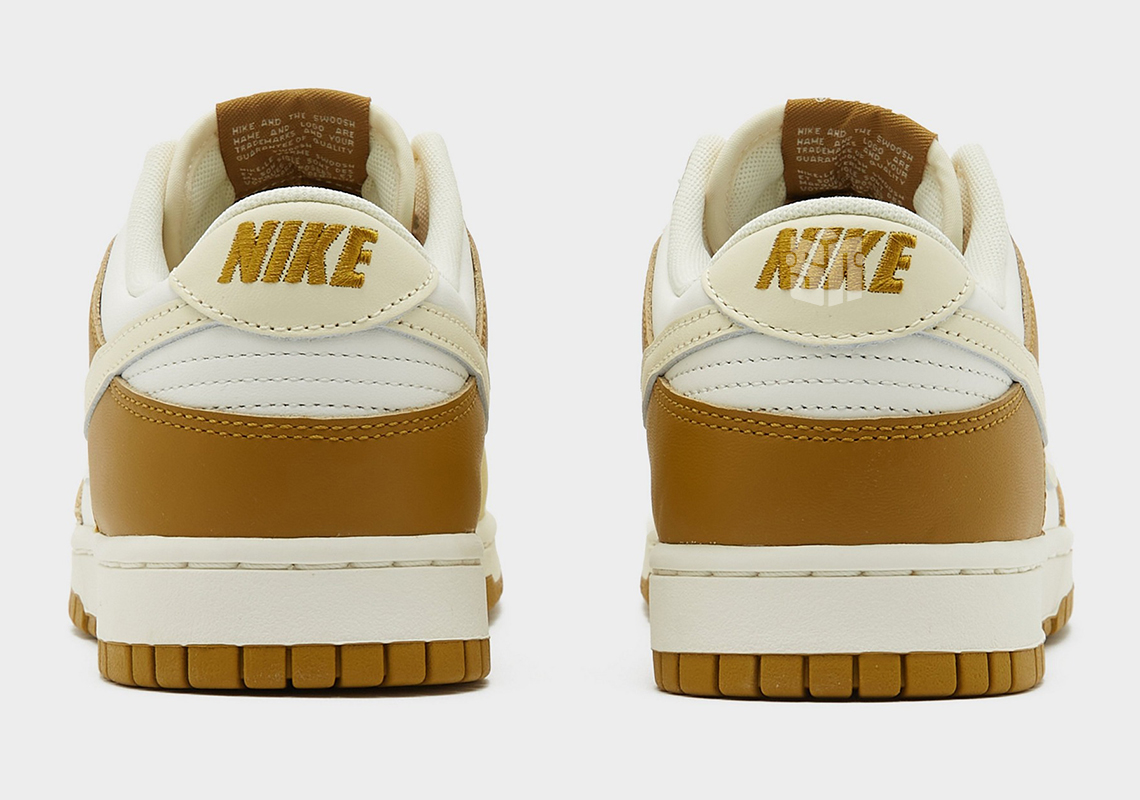 Nike Dunk Low University Gold Coconut Milk Soft Yellow Gum Light Brown Hf4867 739 3