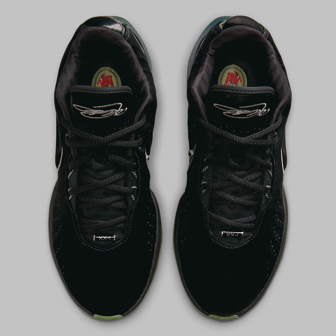 Nike Lebron 21 Black Particle Grey Wolf Grey Pink Rise Fb2238 001 4