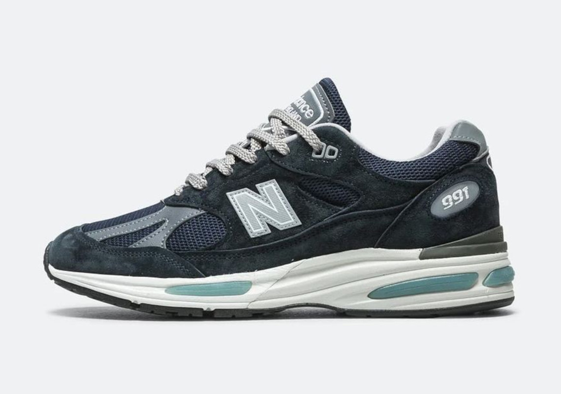 New Balance 991v2 Navy U991nv2 3