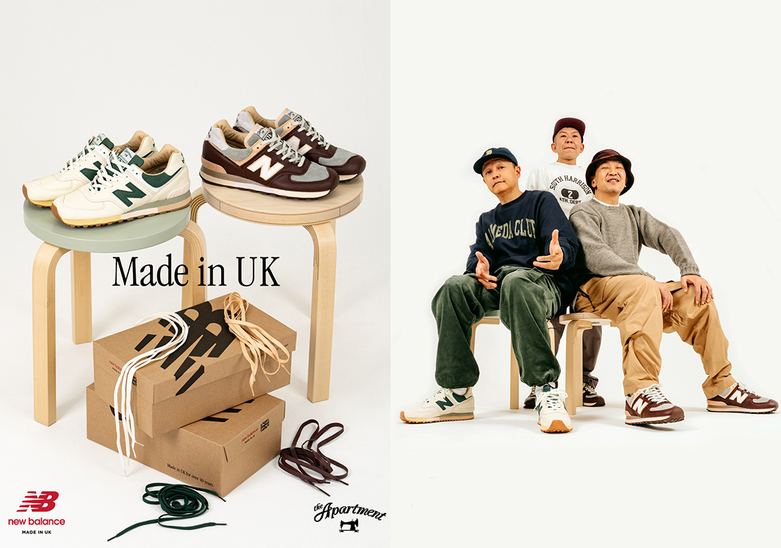 Tokyo’s the Apartment Takes Us Back To The ’90s With Their New Balance 576 Collab
