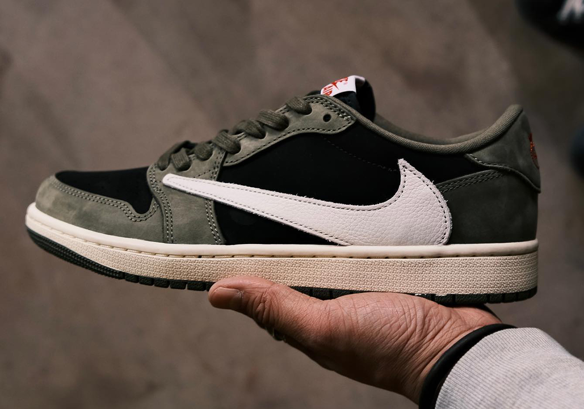 Travis Scott’s Air Jordan 1 Low OG “Olive” Will Dominate SNKRS Again
