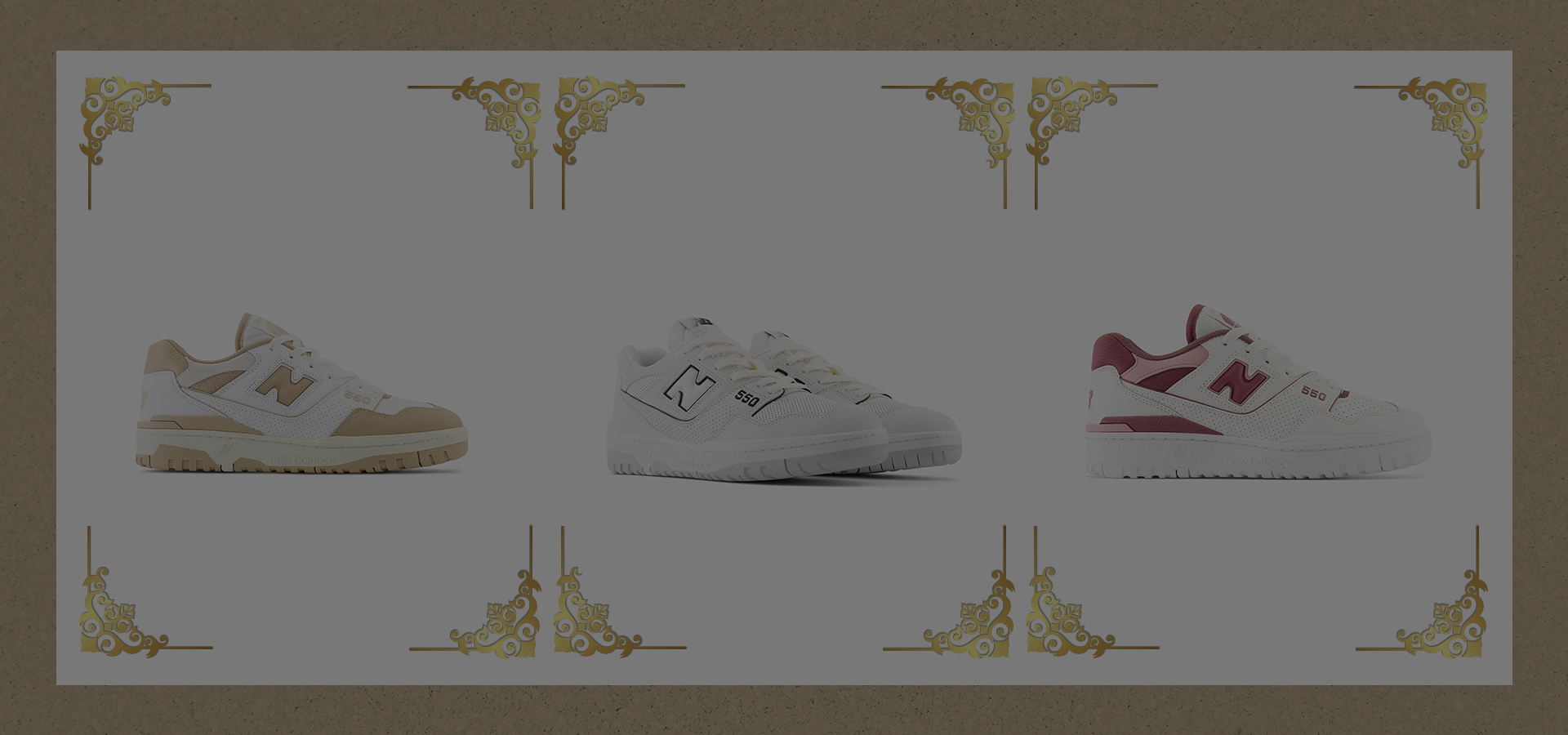 New Balance November 2023 Sponsored 550 Banner
