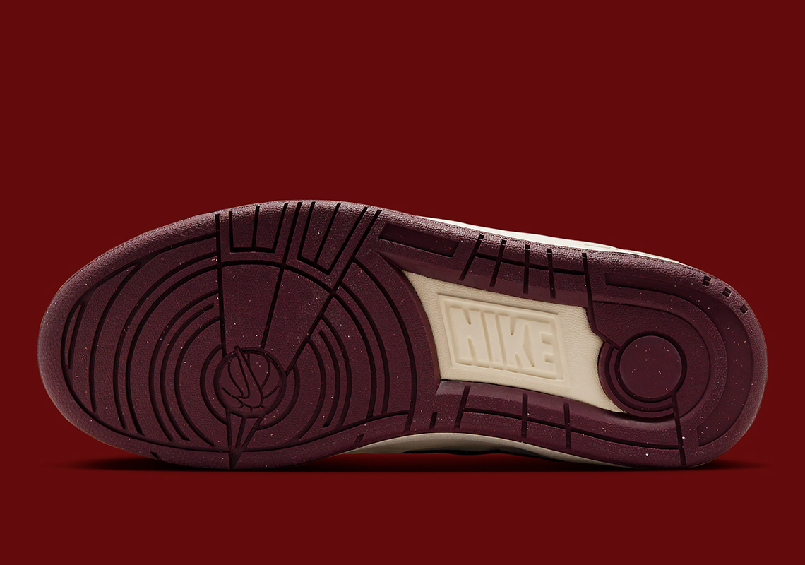 Nike Full Force Low Sail Burgundy Fz4629 100 5