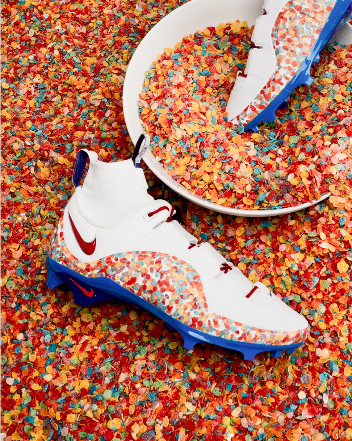 Nike Lebron 4 Fruity Pebbles Cleats 5