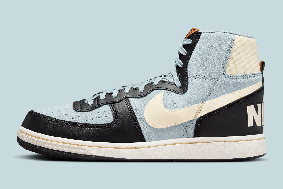 Nike’s Old School Terminator High Gets A Light Blue Suede Makeover